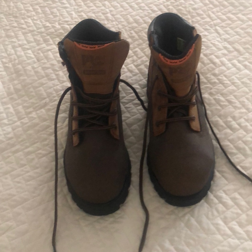 Timberland Pro Series Waterproof Steel Toe Boots, New Without Tags, Mens 6W